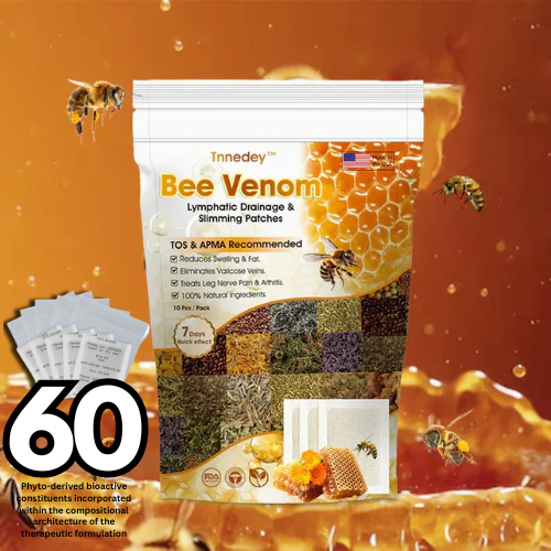 Bee Venom Lymphatic Drainage & Slimming Foot Patches 🌿👣